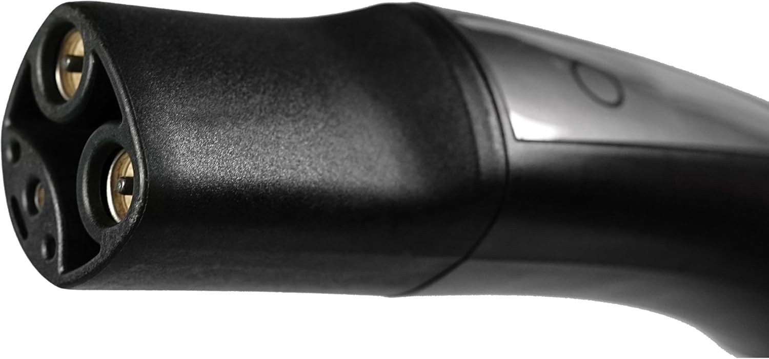 Tesla Model Y/3/S/X Portable EV Charger Level 2, 32Amp, 90-260V, 7KW, Charging Cable with NEMA 10-30 Male Plug Home Charging, Ev Charge Station Charge Gun, with Cable and Connector 