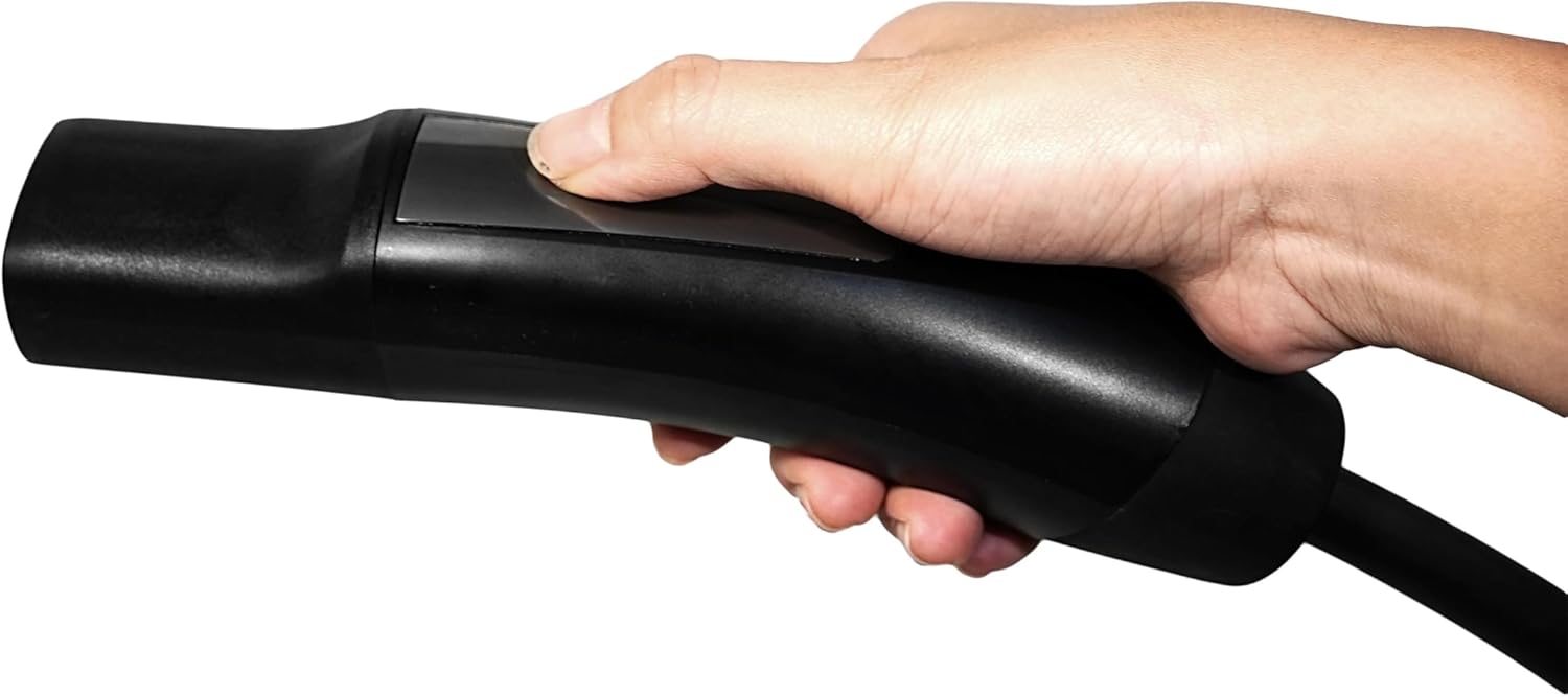 Tesla Model Y/3/S/X Portable EV Charger Level 2, 32Amp, 90-260V, 7KW, Charging Cable with NEMA 10-30 Male Plug Home Charging, Ev Charge Station Charge Gun, with Cable and Connector 