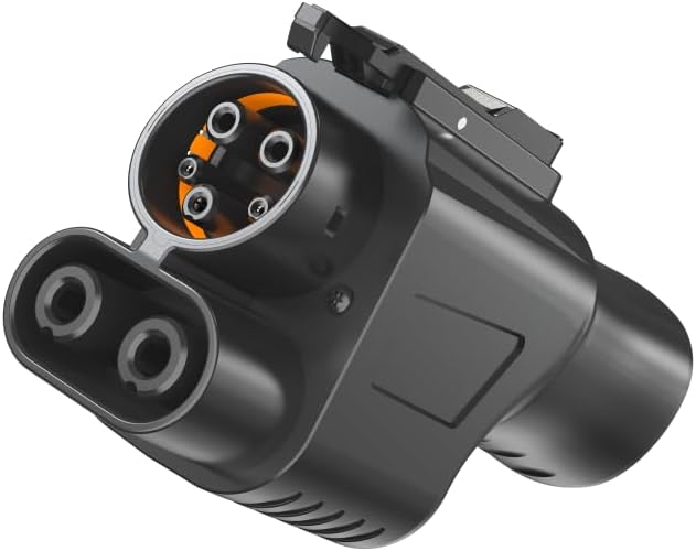 NACS to CCS1 Charging Adapter, Max 1000V, 500Amp, Tesla V1/V2/V3/V4 DC Supercharger Adapter, fit for Rivian,Ford,Mustang,GM EVs,Volvo,Polestar 